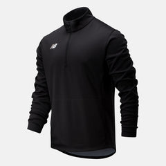 Team Black Thermal Half Zip New Balance Clothing