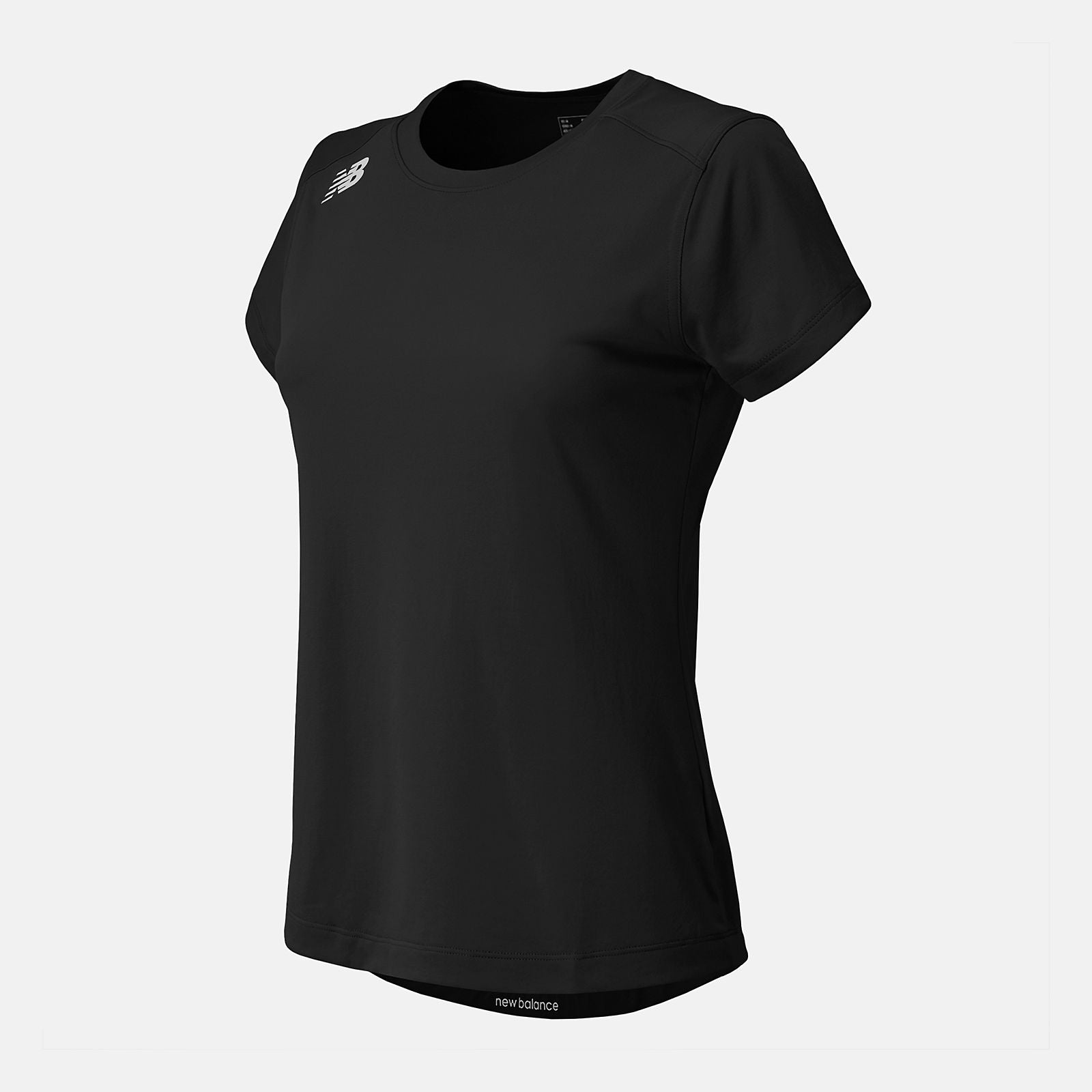 Team Black NB Short Sleeve Tech Tee New Balance Clothing