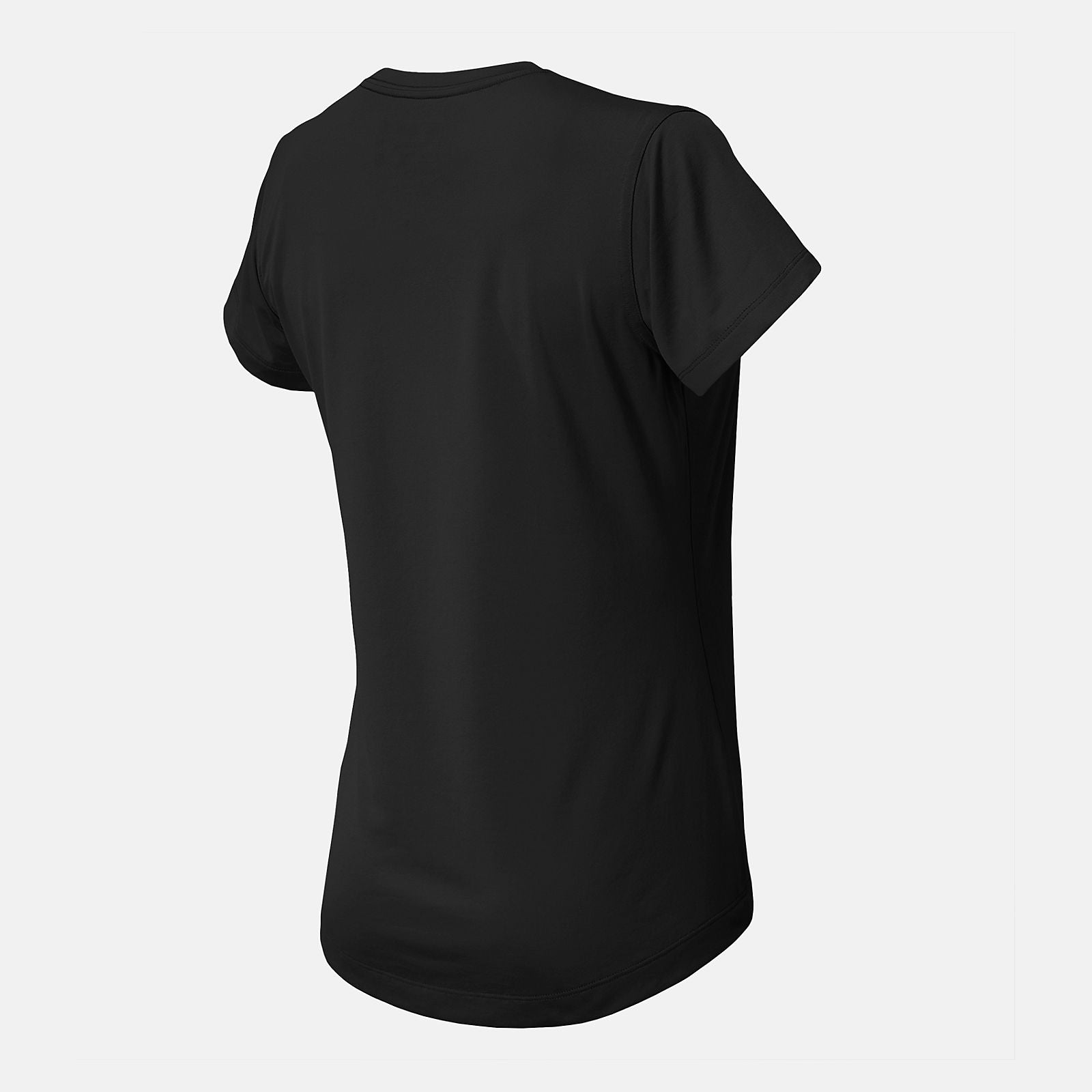 Team Black NB Short Sleeve Tech Tee New Balance Clothing