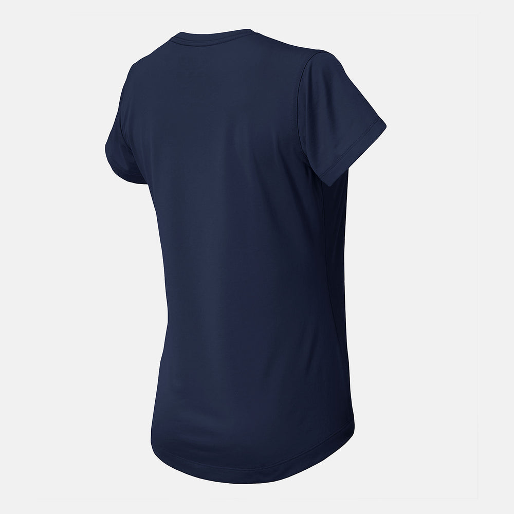 Team Navy NB Short Sleeve Tech Tee New Balance Clothing