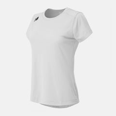 White NB Short Sleeve Tech Tee New Balance Clothing