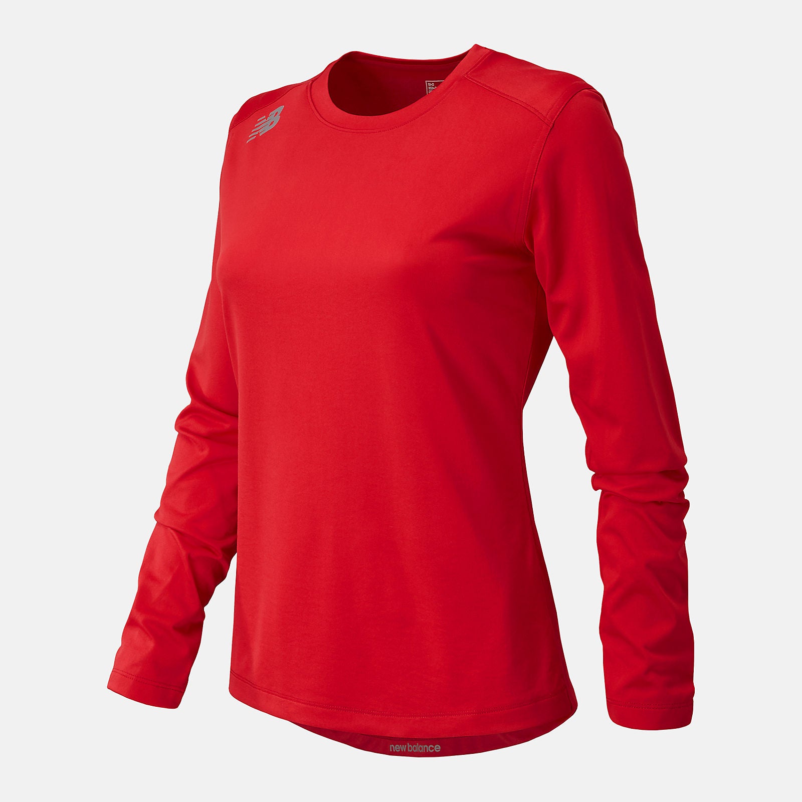 Team Red NB Long Sleeve Tech Tee New Balance Clothing
