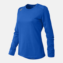 Team Royal NB Long Sleeve Tech Tee New Balance Clothing