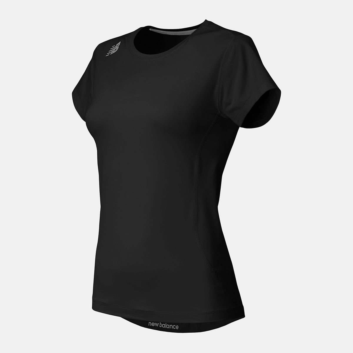 Team Black NB Short Sleeve Compression Top New Balance Clothing