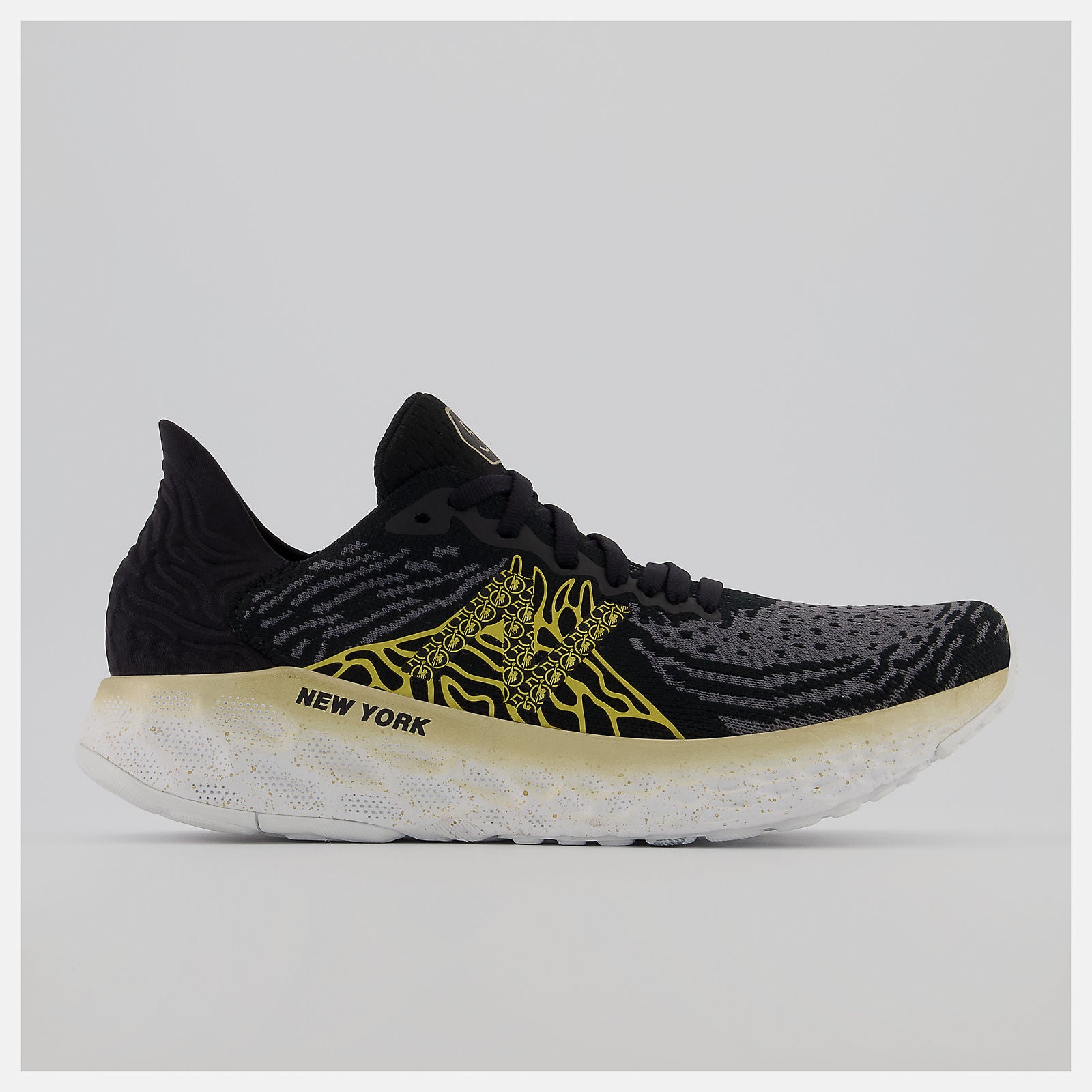 Black/Gold Metallic NYC Marathon Fresh Foam 1080v10 New Balance Shoes