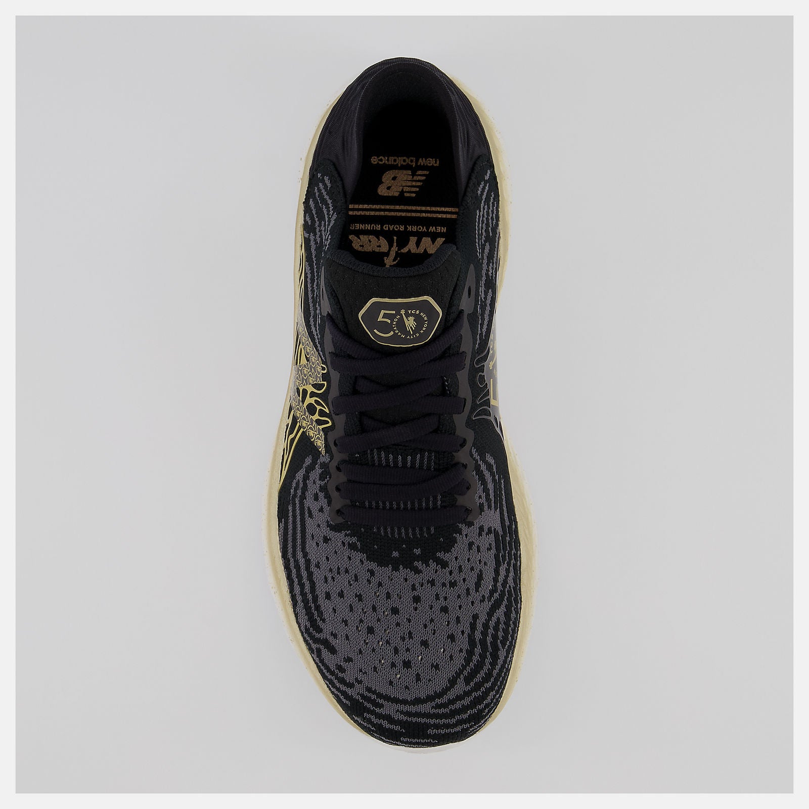 Black/Gold Metallic NYC Marathon Fresh Foam 1080v10 New Balance Shoes