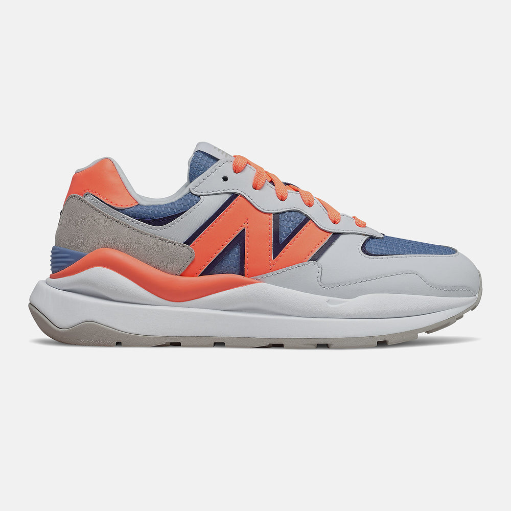 NB White/Stellar Blue 57/40 New Balance Shoes