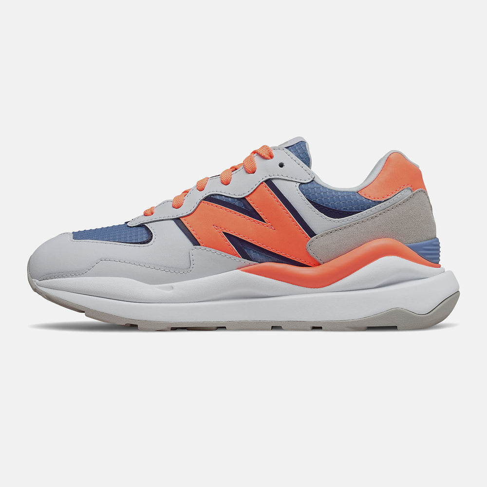 NB White/Stellar Blue 57/40 New Balance Shoes