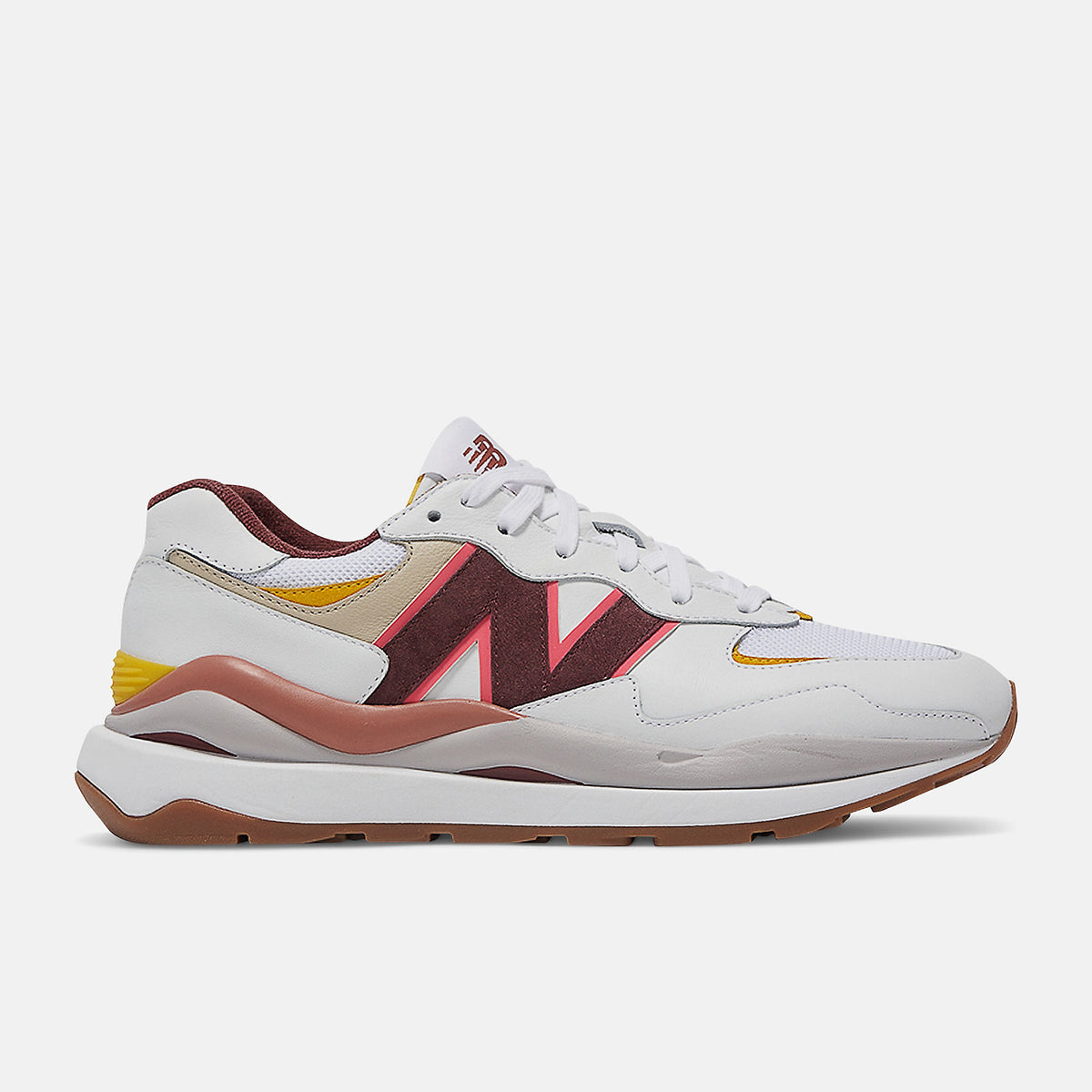 White/Angora 57/40 New Balance Shoes