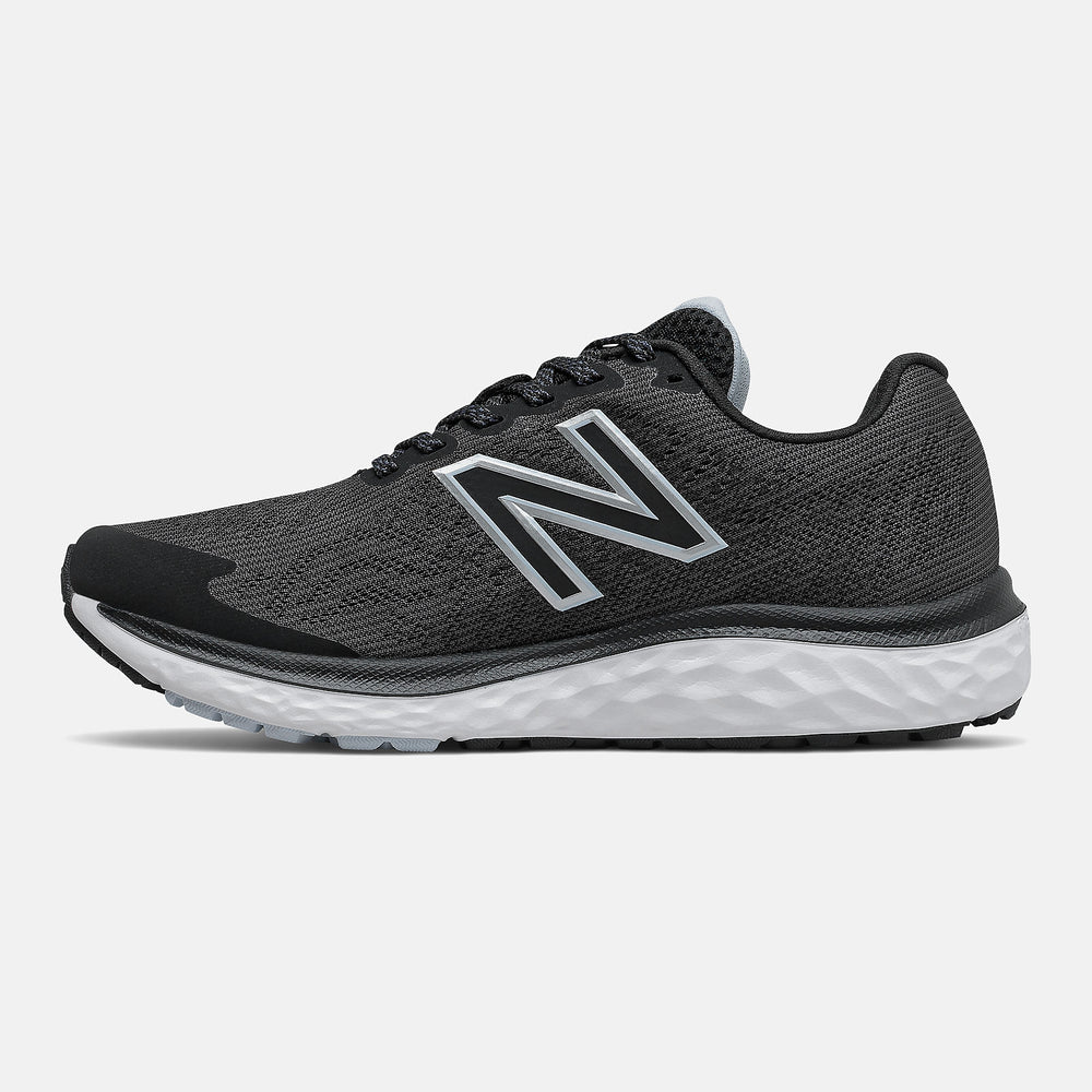 Black/White Fresh Foam 680v7 New Balance Shoes