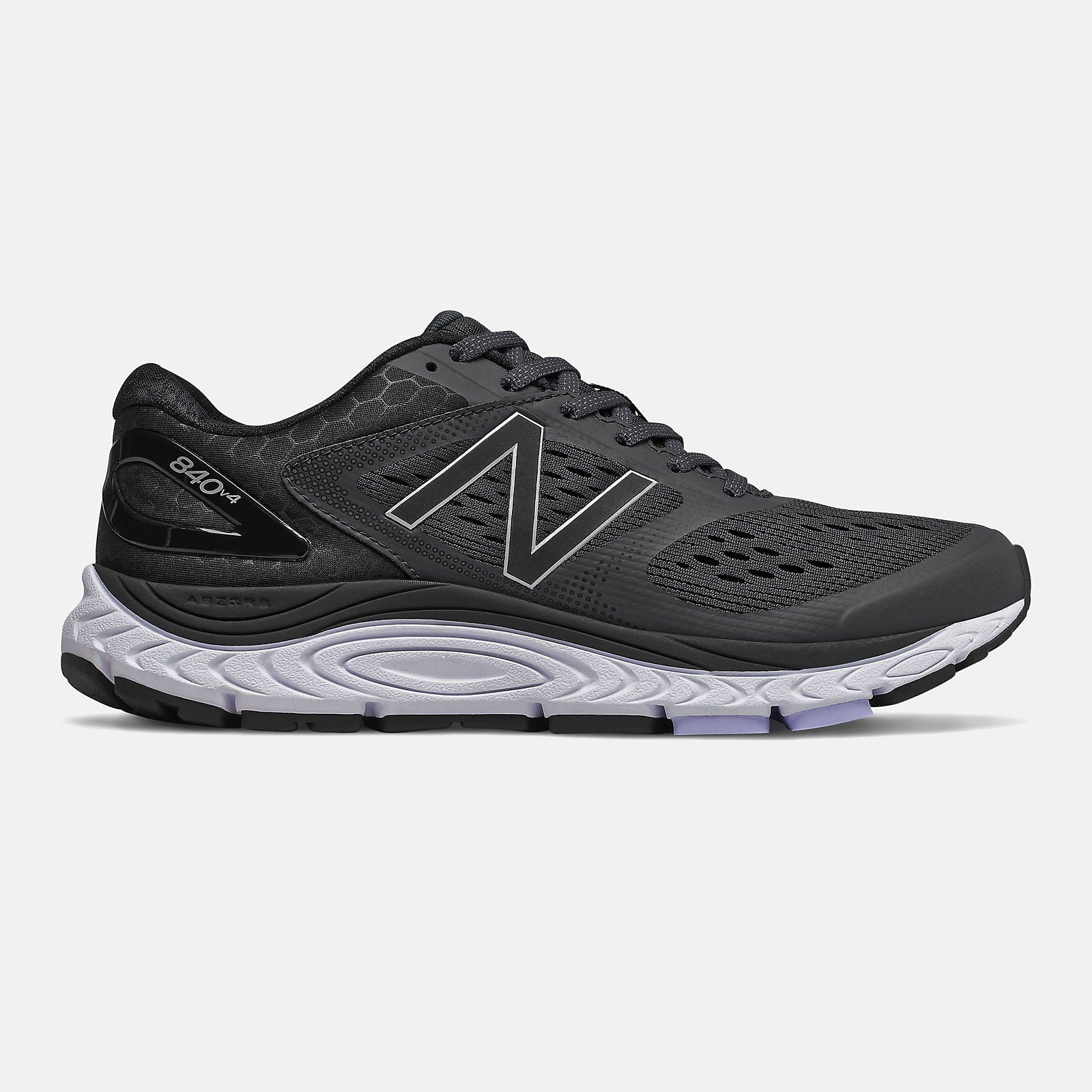 Black/White 840v4 New Balance Shoes