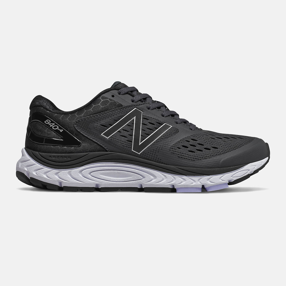 Black/White 840v4 New Balance Shoes