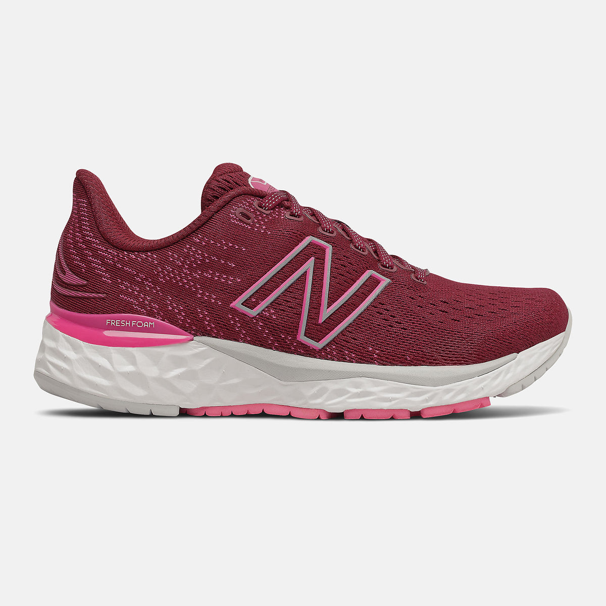 Garnet/Pink Glo Fresh Foam 880v11 New Balance Shoes