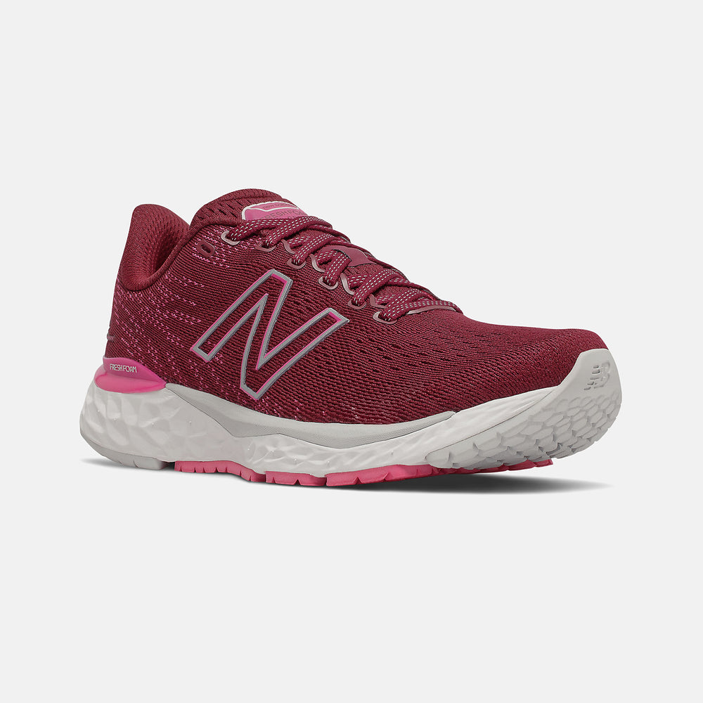 Garnet/Pink Glo Fresh Foam 880v11 New Balance Shoes