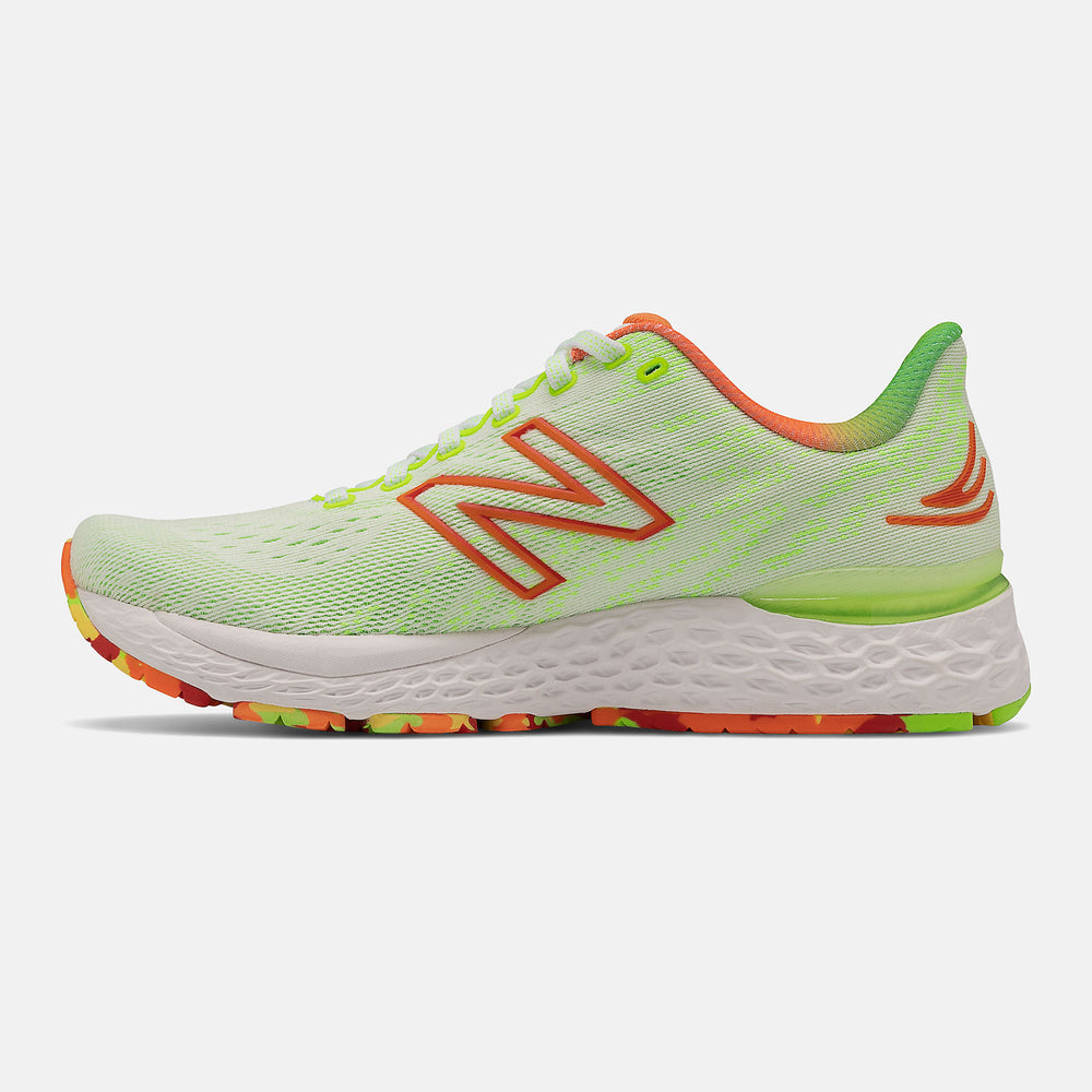 White/Energy Lime Fresh Foam 880v11 New Balance Shoes
