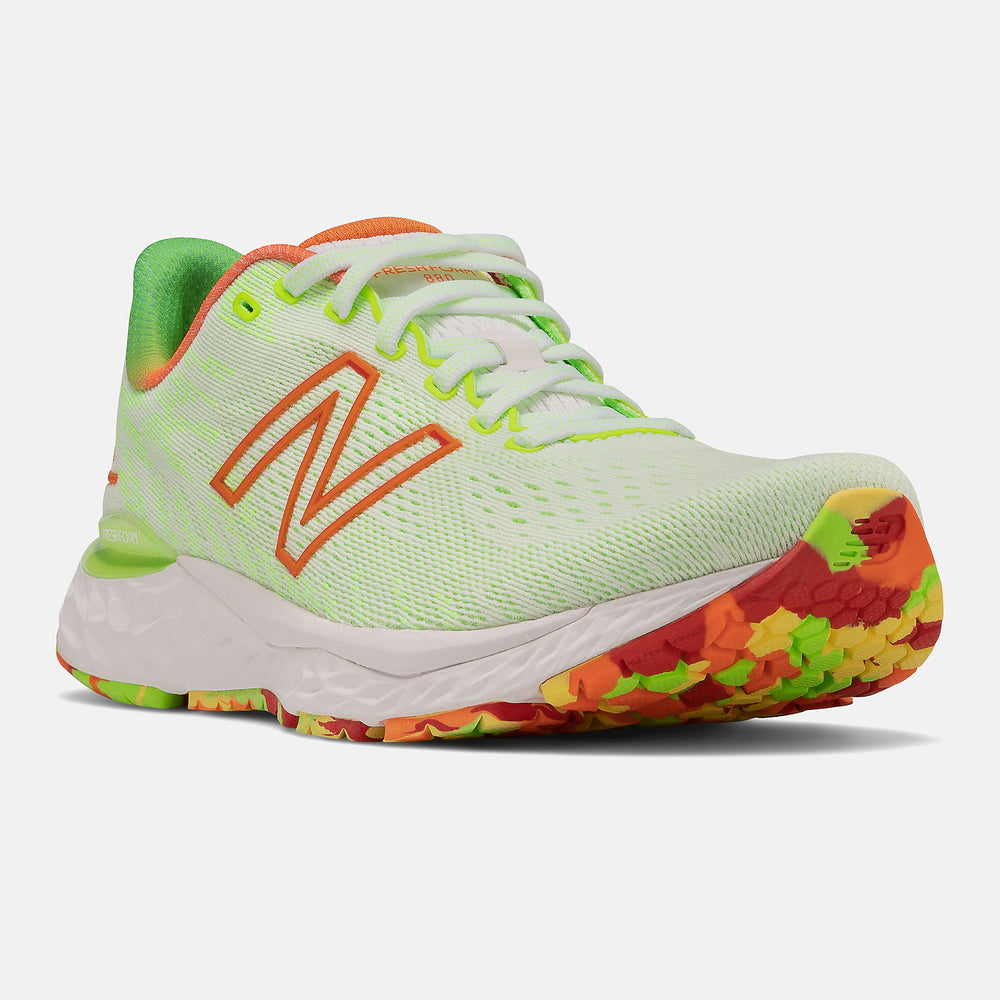 White/Energy Lime Fresh Foam 880v11 New Balance Shoes