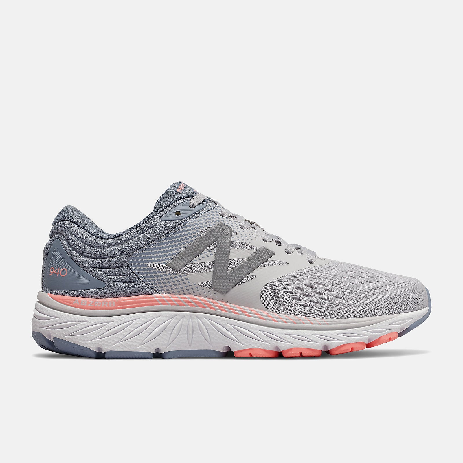 Summer Fog/Reflection and Ginger Pink 940v4 New Balance Shoes