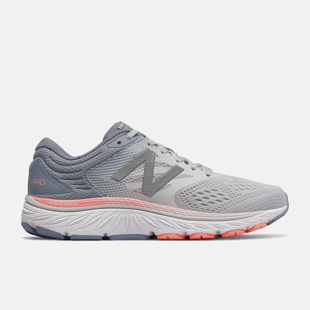 Summer Fog/Reflection and Ginger Pink 940v4 New Balance Shoes
