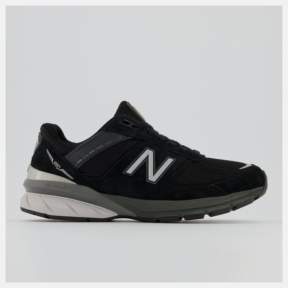 Black/Silver Made in US 990v5 New Balance Shoes