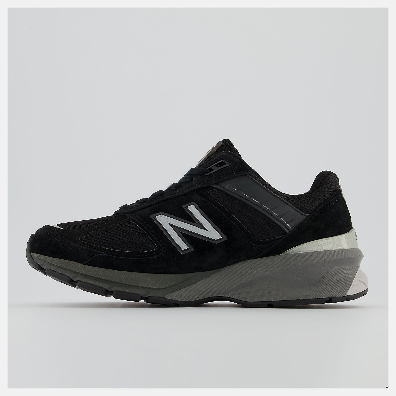 Black/Silver Made in US 990v5 New Balance Shoes