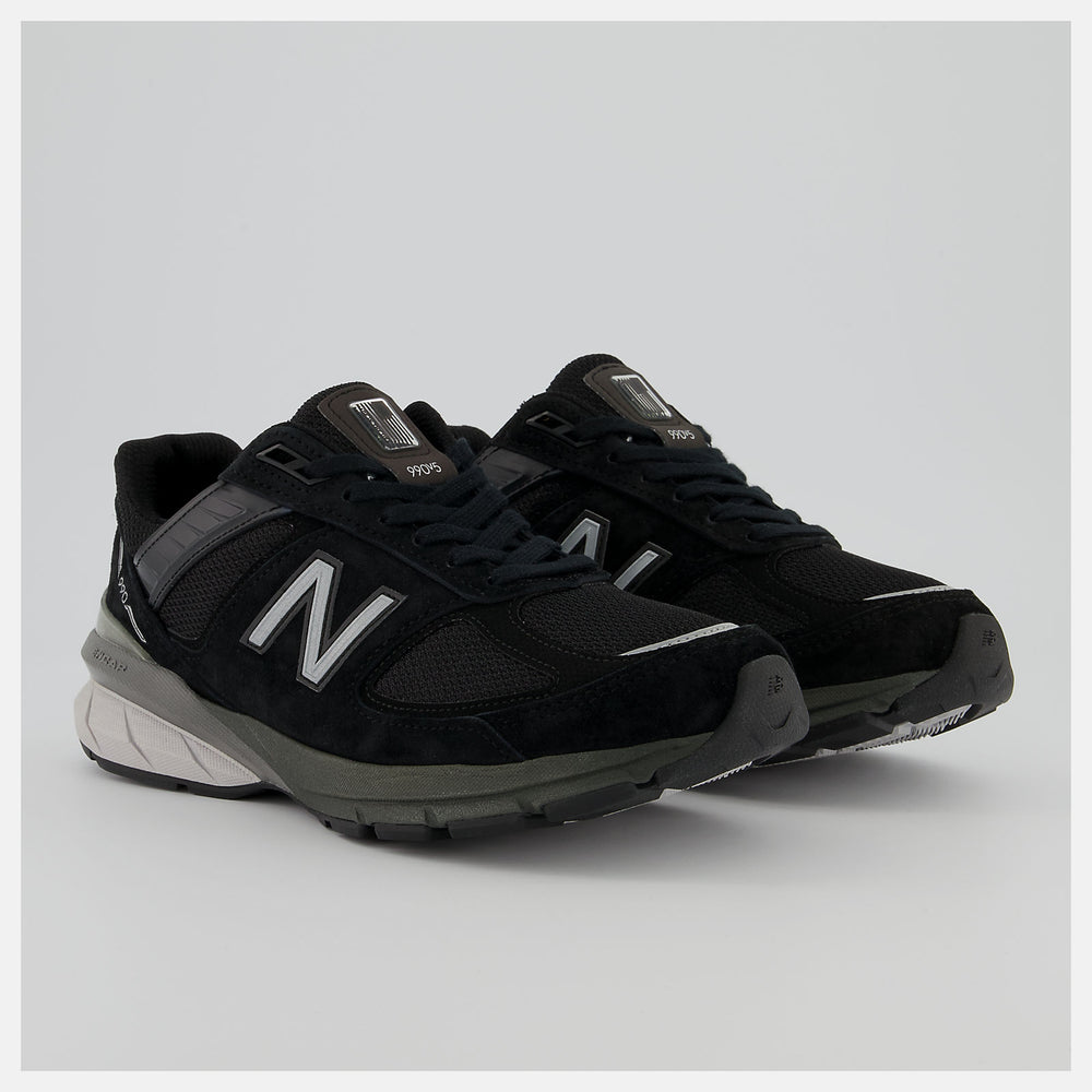Black/Silver Made in US 990v5 New Balance Shoes