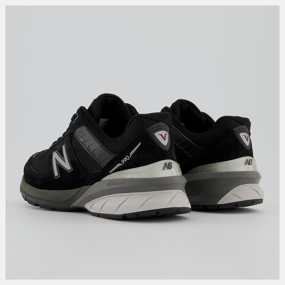 Black/Silver Made in US 990v5 New Balance Shoes