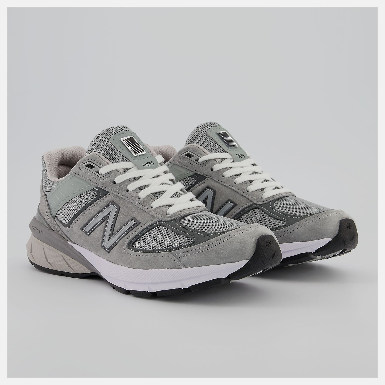 Grey/Castlerock Made in US 990v5 New Balance Shoes