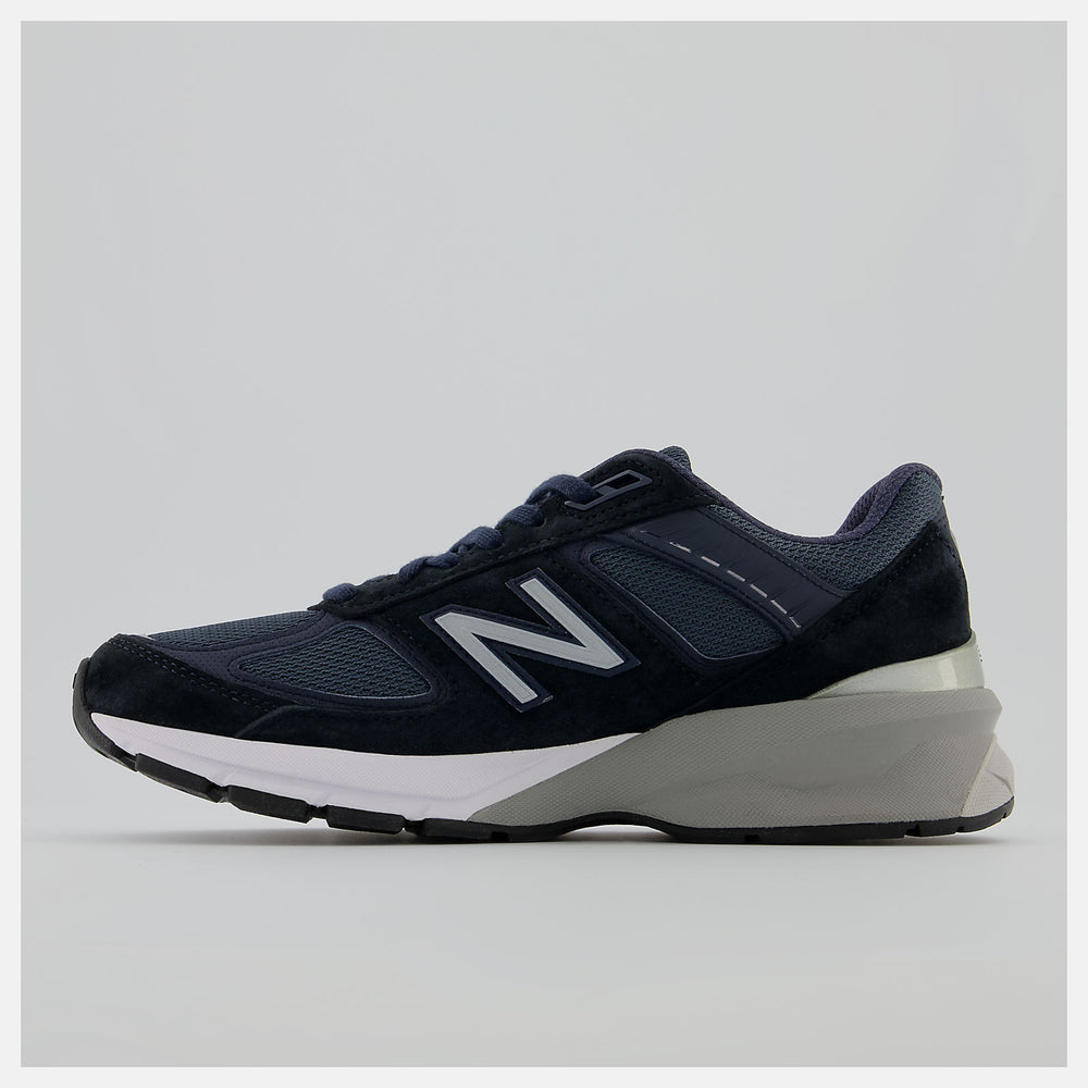 Navy/Silver Made in US 990v5 New Balance Shoes