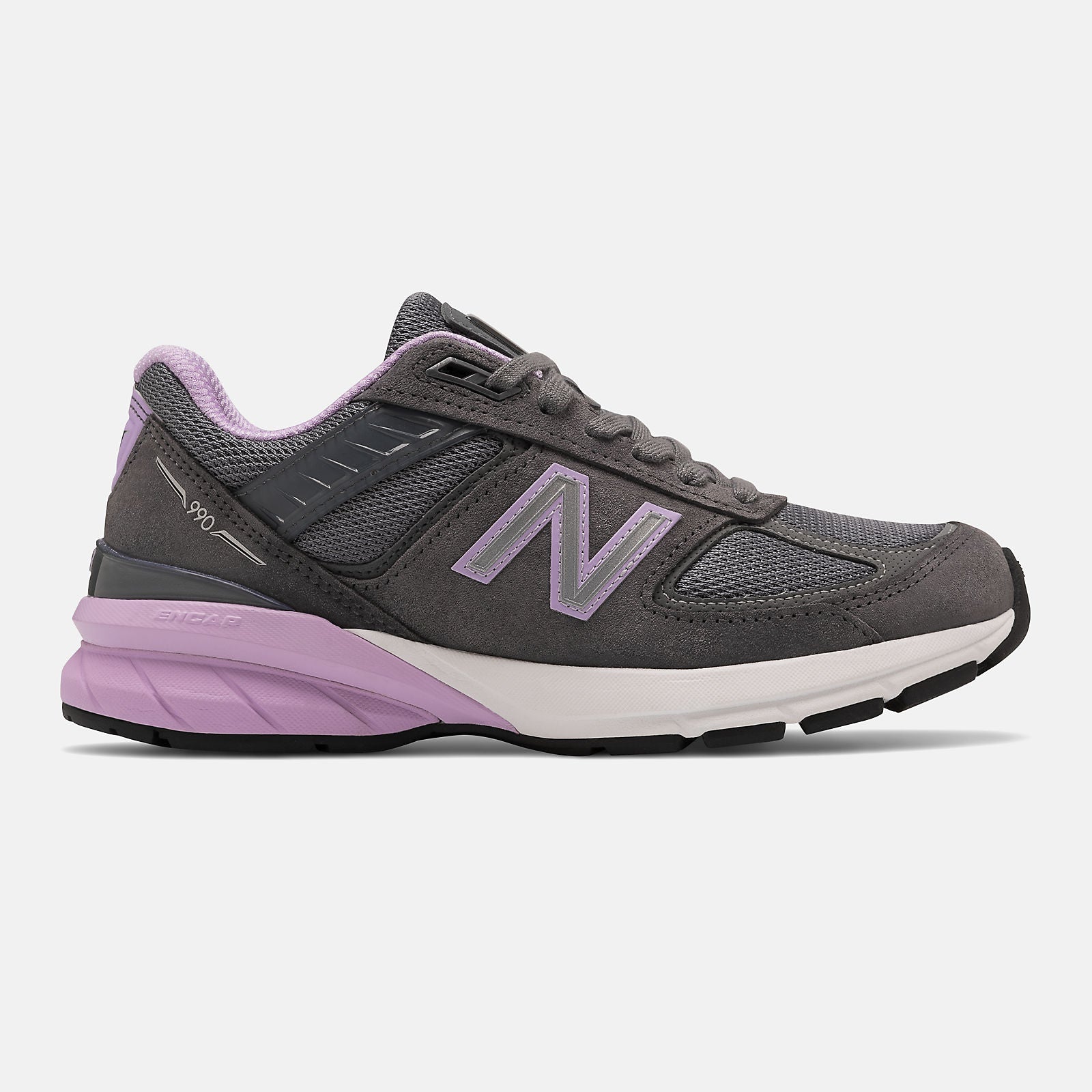 Lead/Dark Violet Glo Made IN US 990v5 New Balance Shoes
