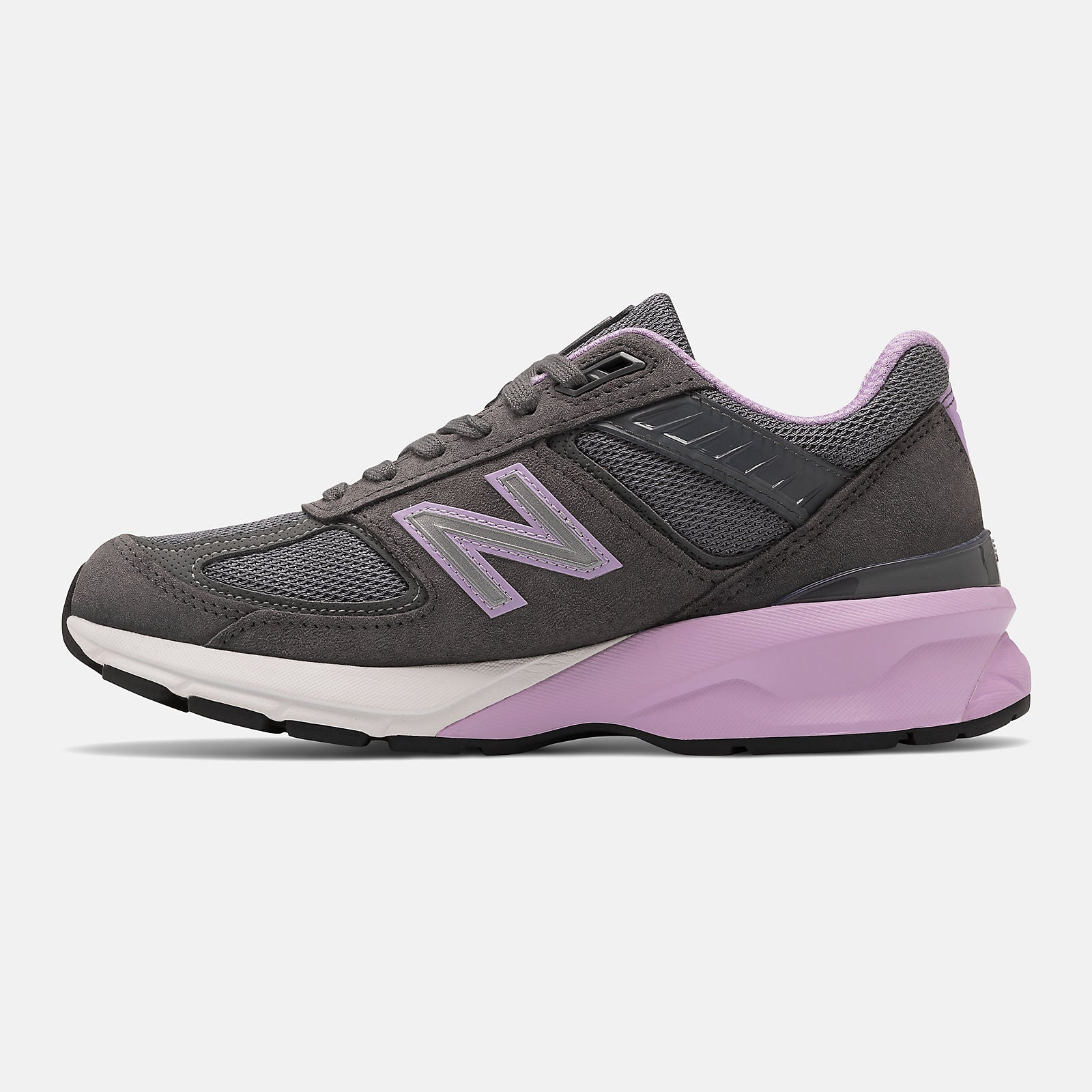 Lead/Dark Violet Glo Made IN US 990v5 New Balance Shoes