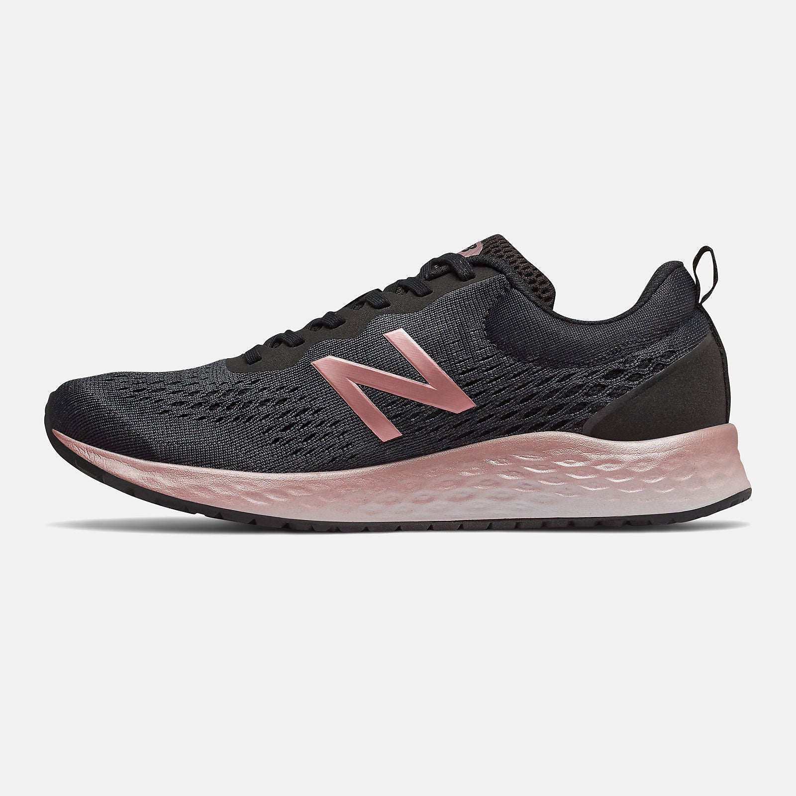 Black/Peach Soda Metallic Fresh Foam Arishi v3 New Balance Shoes