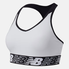 White NB Pace Bra 3.0 New Balance Clothing