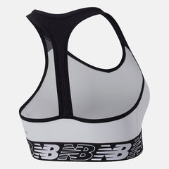 White NB Pace Bra 3.0 New Balance Clothing