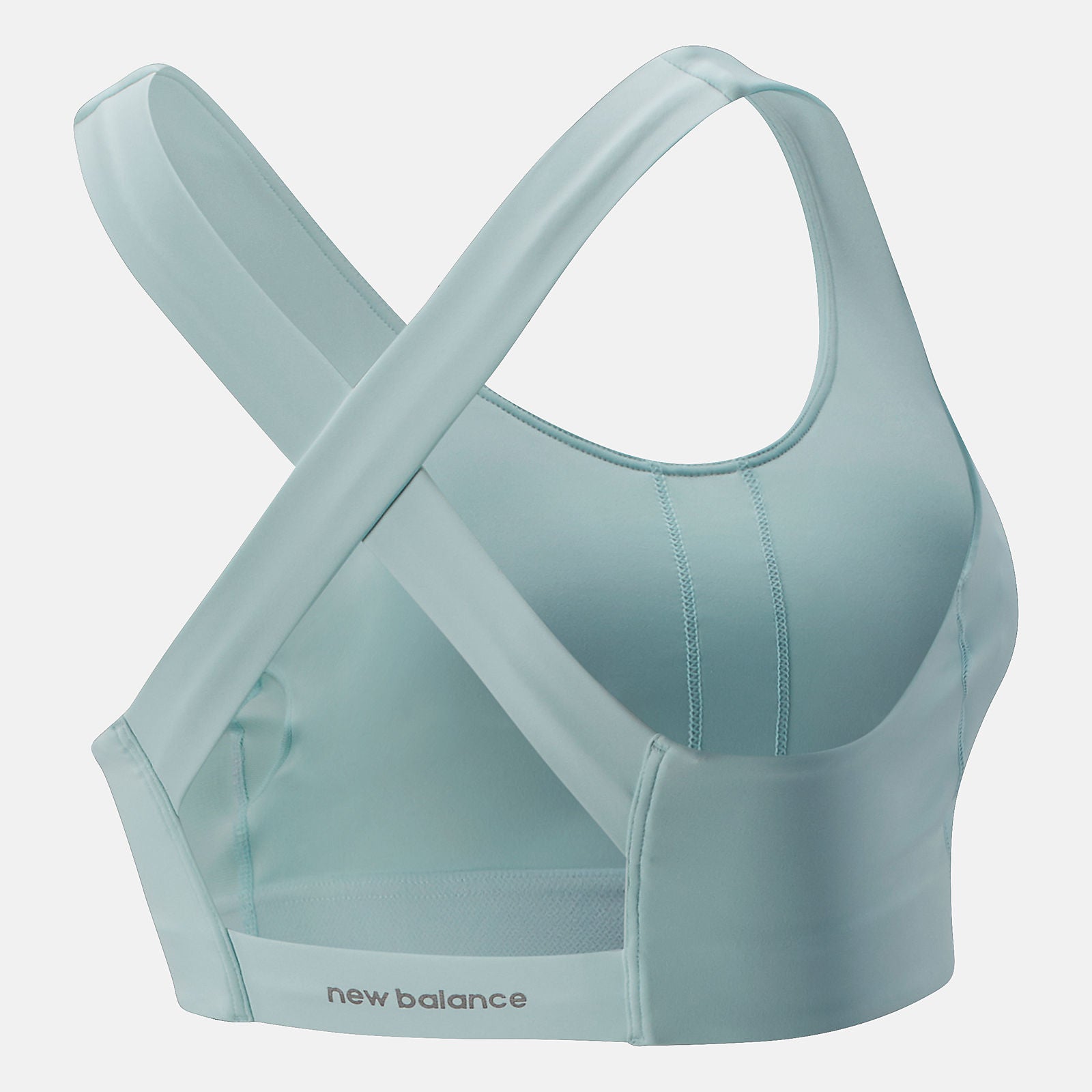 Pale Blue NB Fuel Bra New Balance Clothing