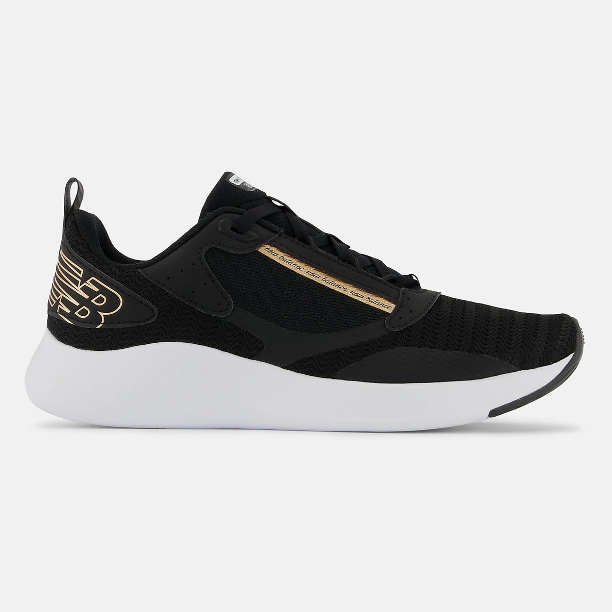 Black/Gold Metallic Beaya New Balance Shoes