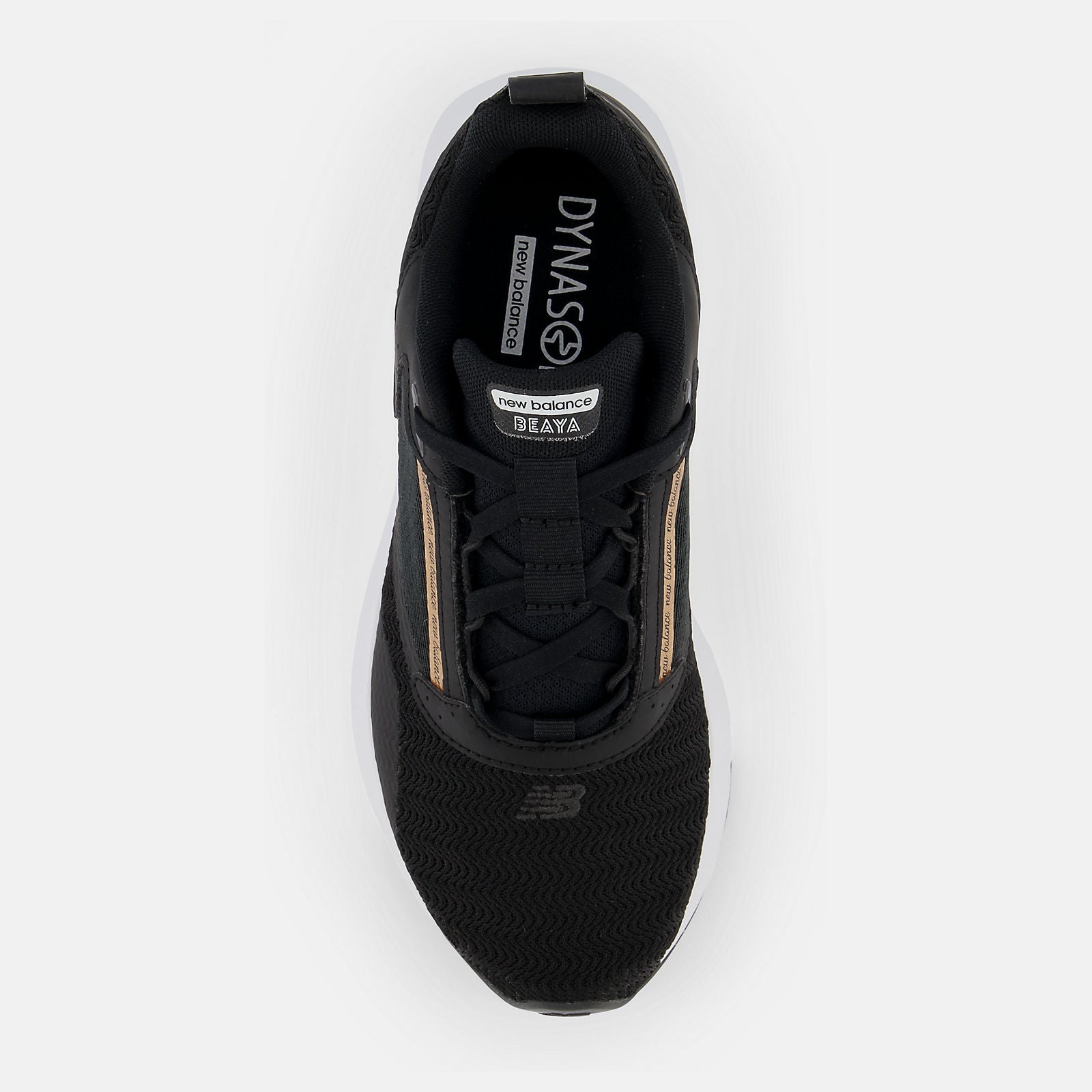 Black/Gold Metallic Beaya New Balance Shoes