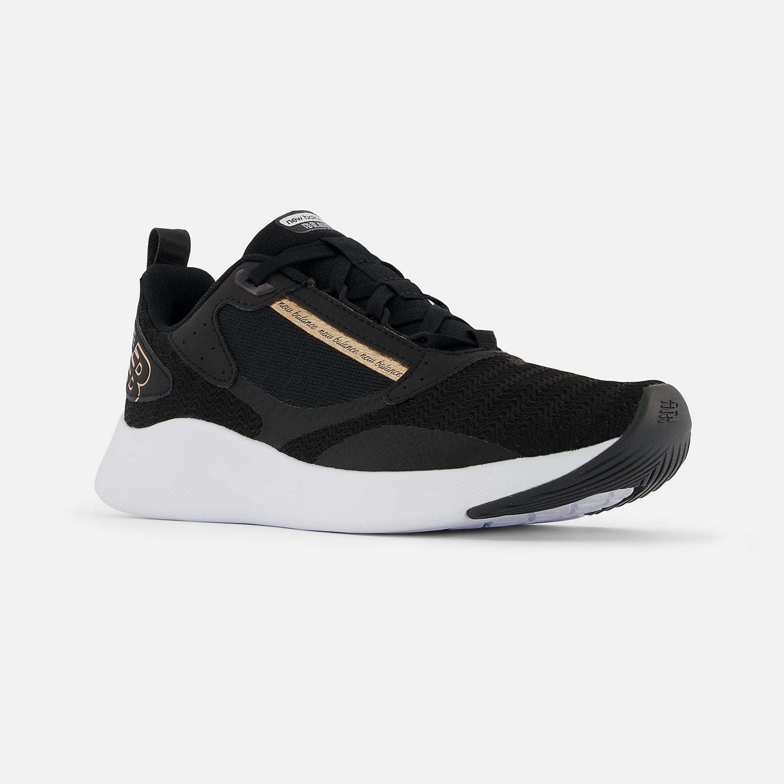 Black/Gold Metallic Beaya New Balance Shoes