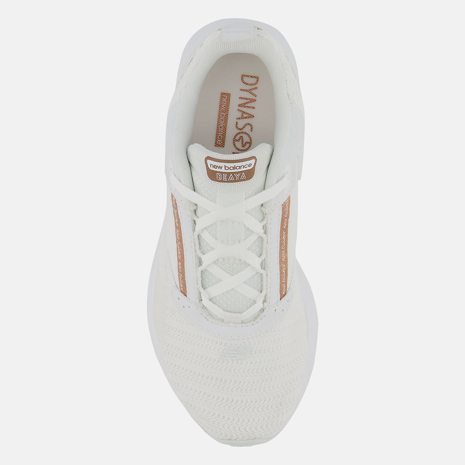 White/Copper Metallic Beaya New Balance Shoes