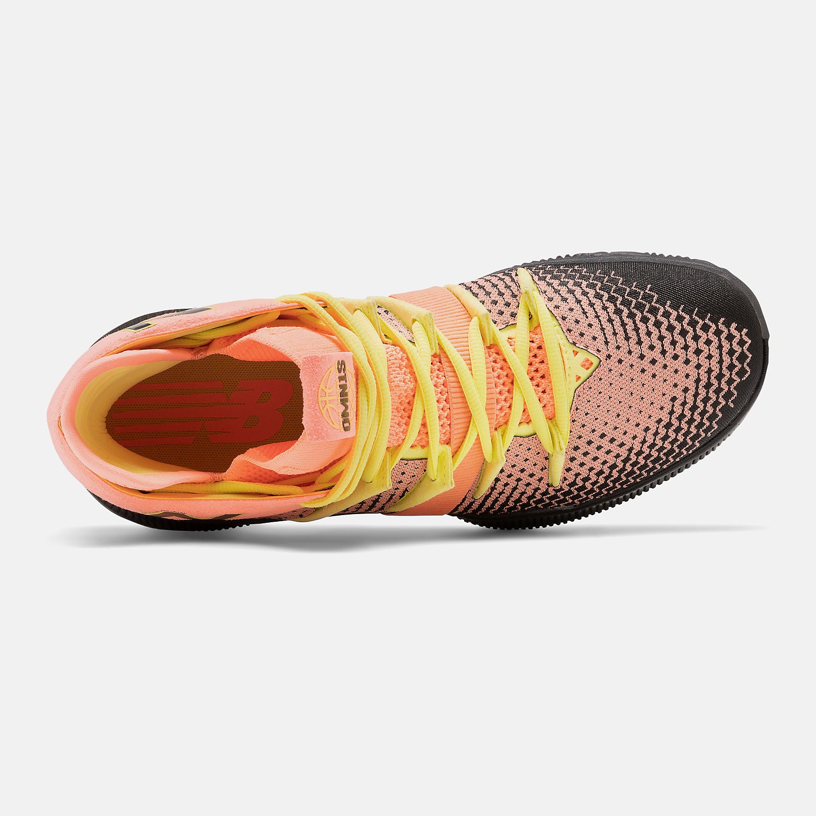 Ginger Pink/Lemon Slush and Black OMN1S New Balance Shoes