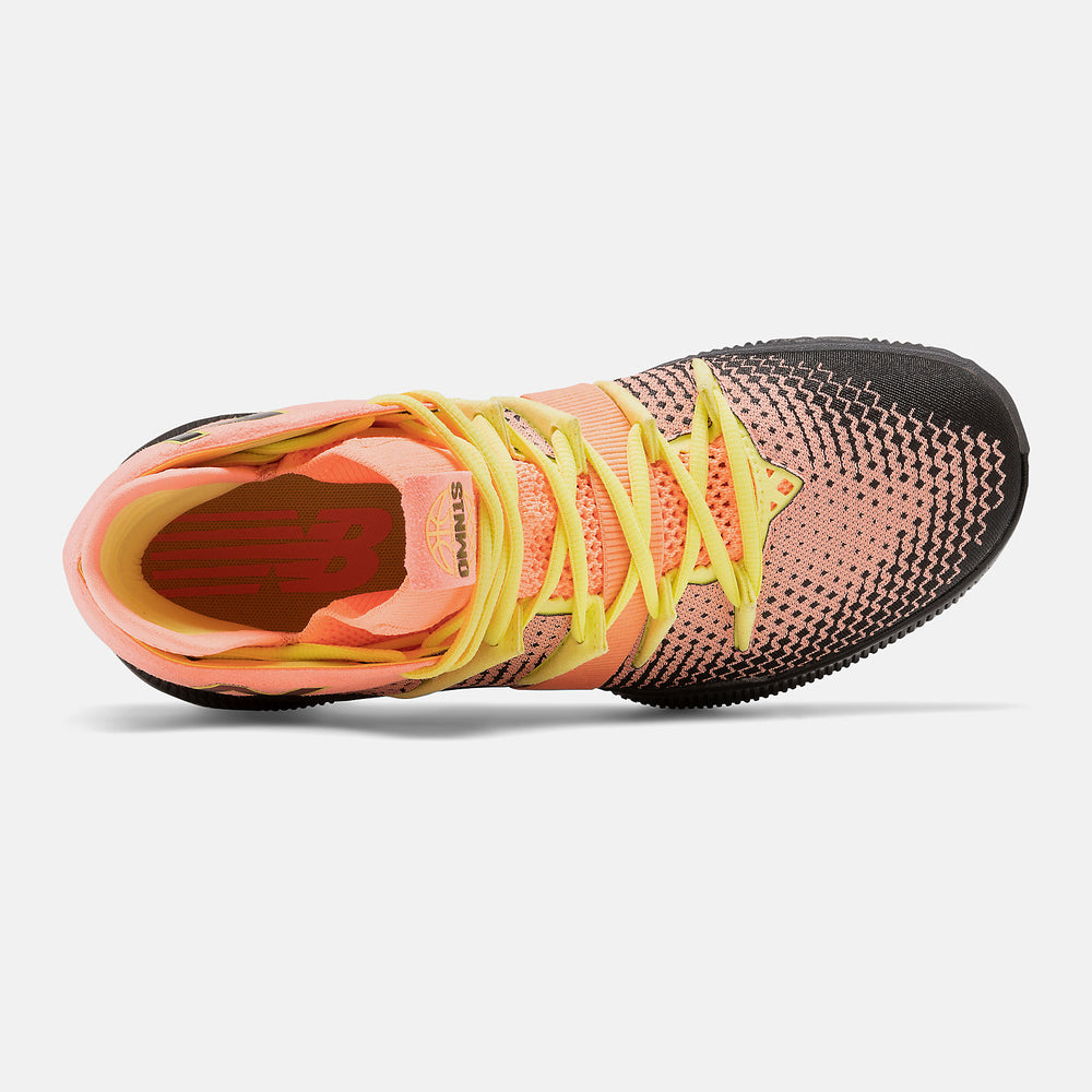 Ginger Pink/Lemon Slush and Black OMN1S New Balance Shoes