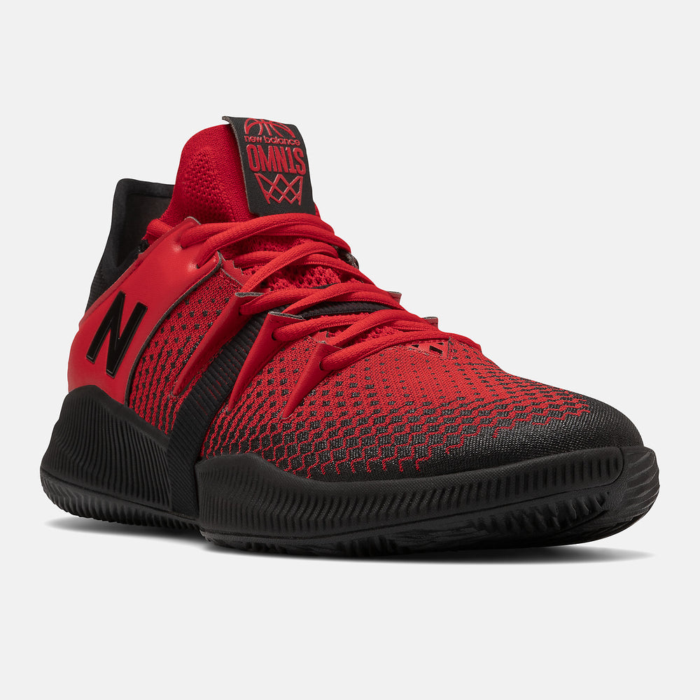 Black/Team Red OMN1S Low New Balance Shoes