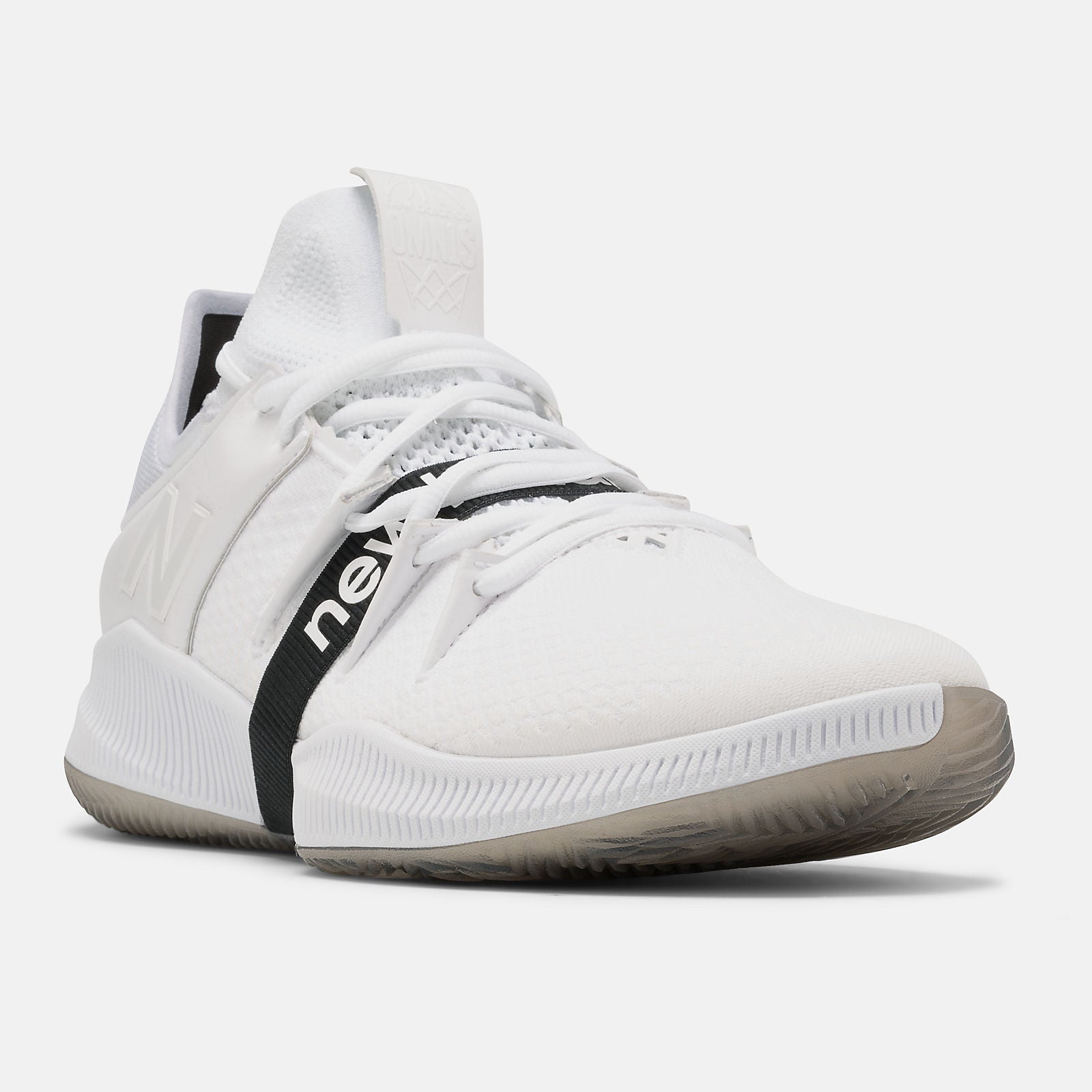 White/Black OMN1S Low New Balance Shoes