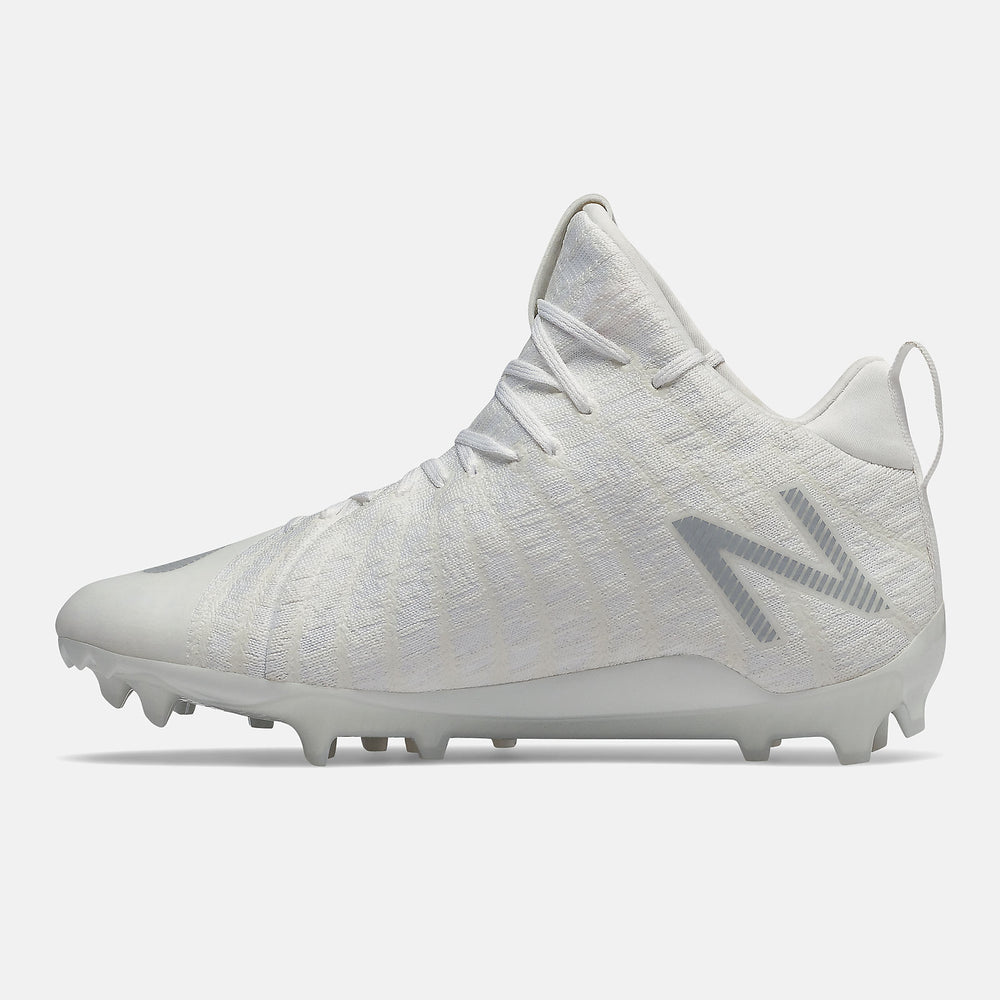 White/Athletic Grey BurnX2 Mid New Balance Shoes