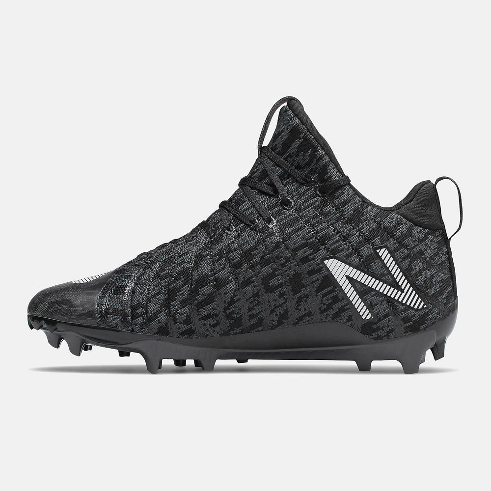 Black/White and Grey BurnX2 Mid New Balance Shoes