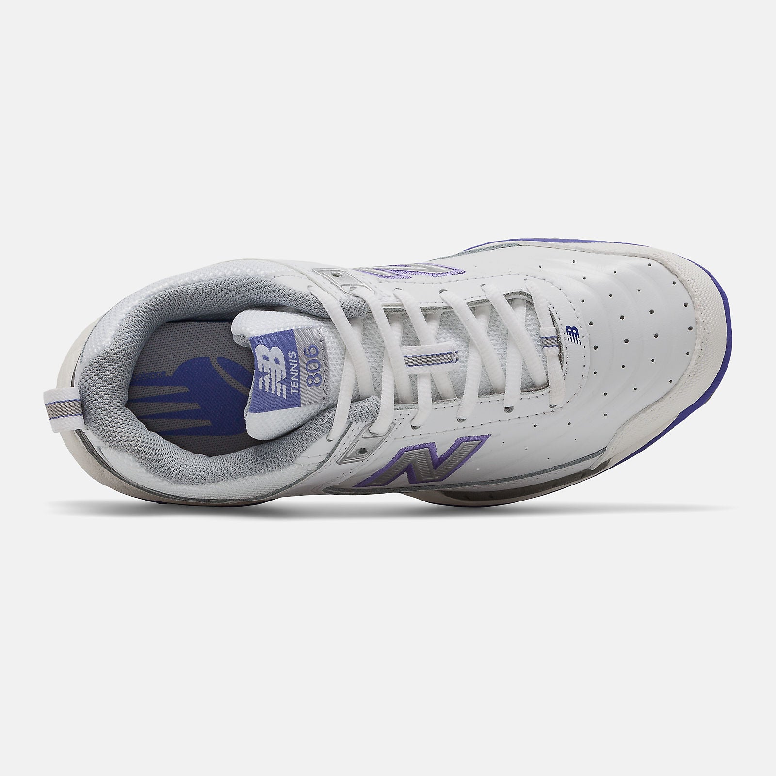 White 806 New Balance Shoes