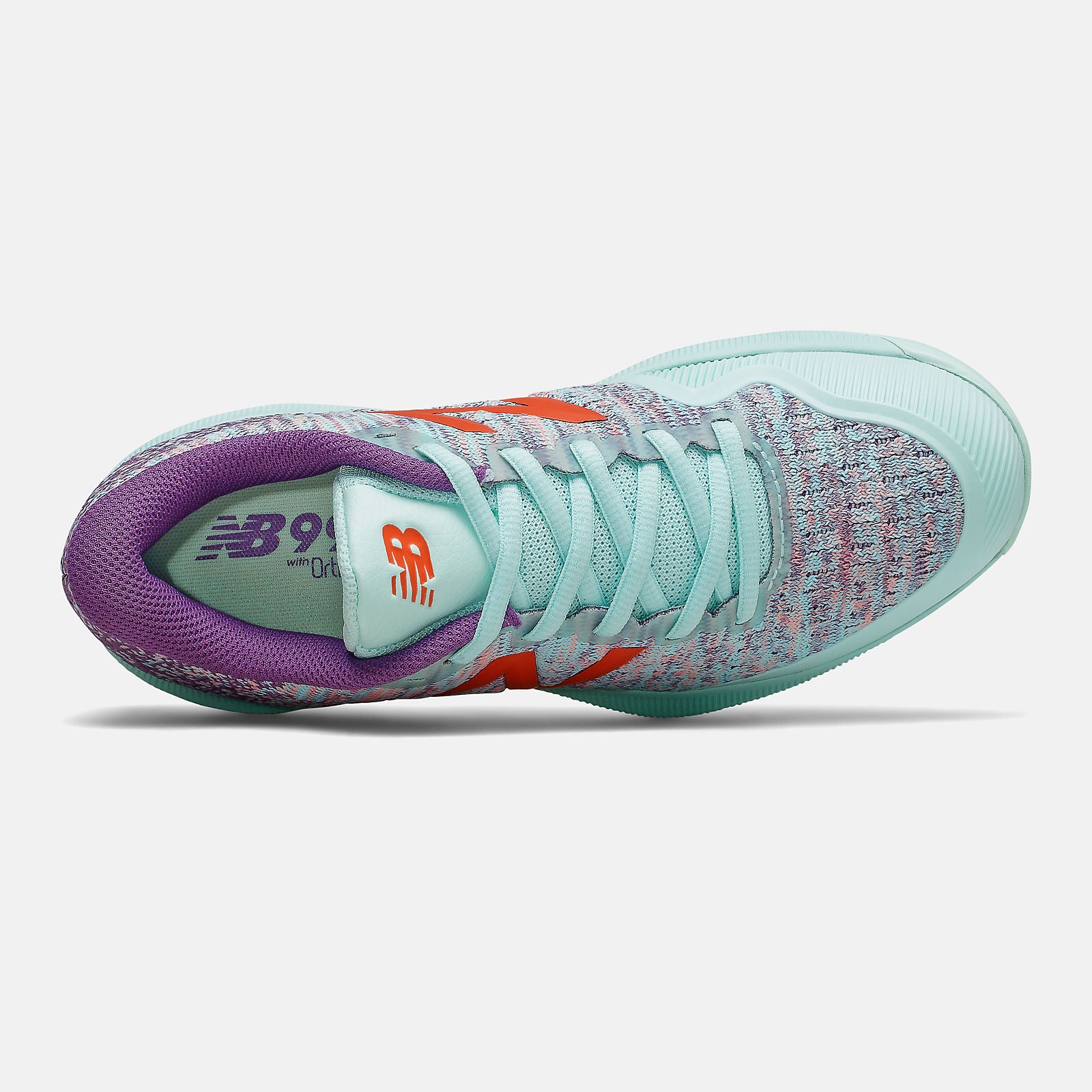 White Mint/Sour Grape FuelCell 996v4 New Balance Shoes