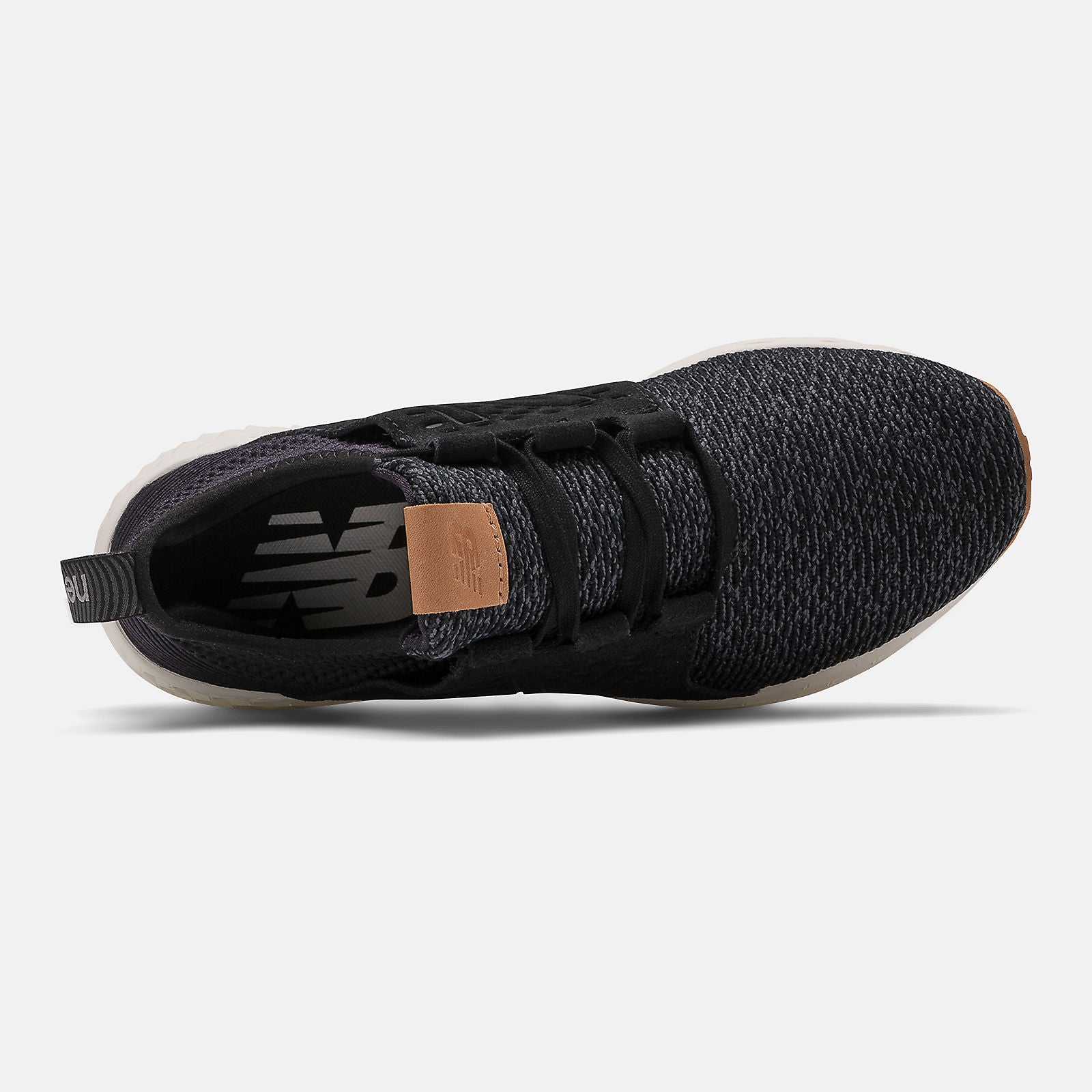 Black/Magnet and Sea Salt Fresh Foam Cruzv1 Reissue New Balance Shoes