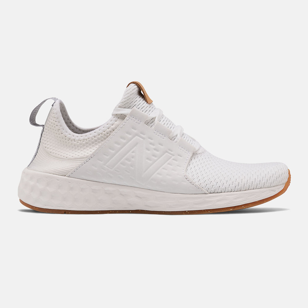 Munsell White/Silver Mink Fresh Foam Cruzv1 Reissue New Balance Shoes