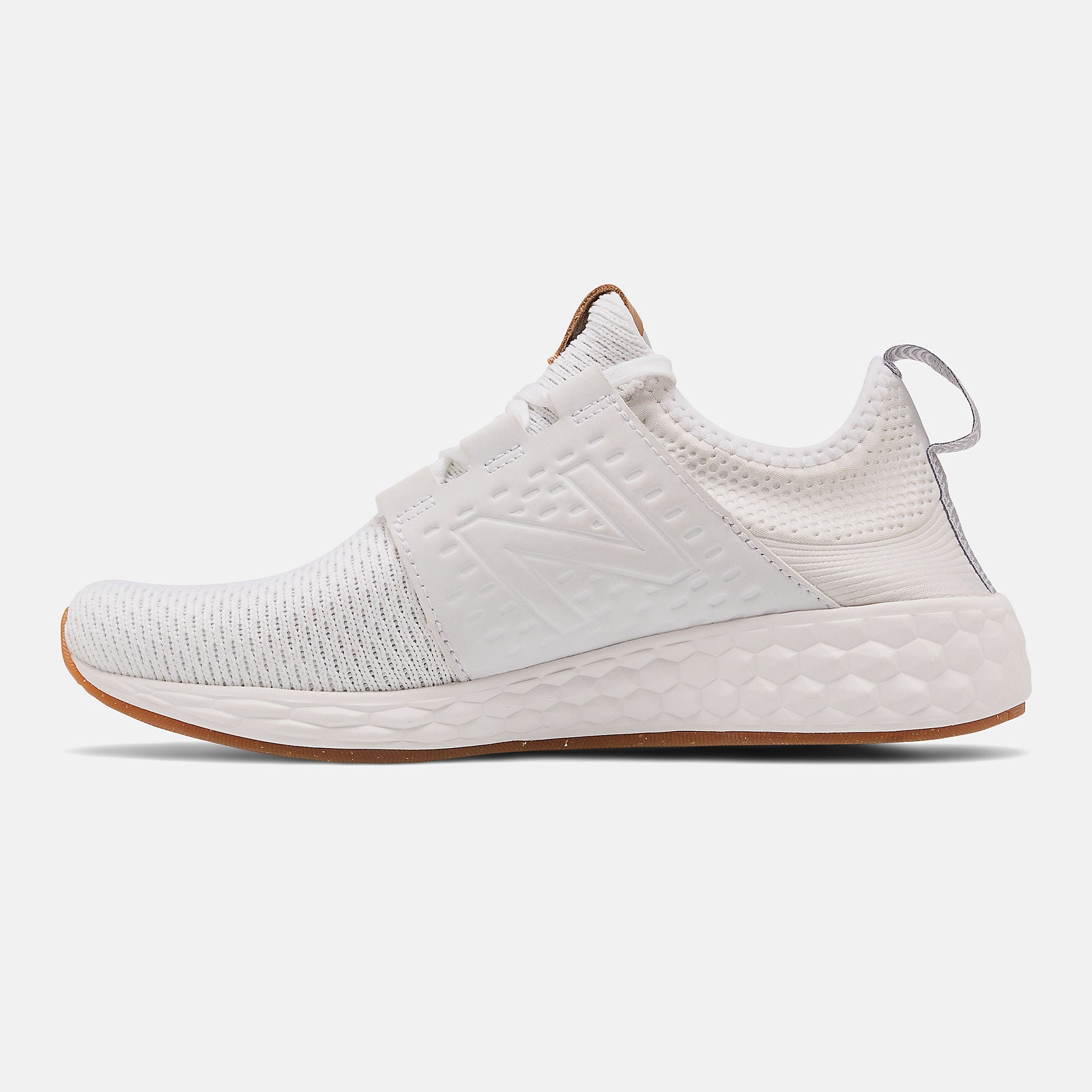 Munsell White/Silver Mink Fresh Foam Cruzv1 Reissue New Balance Shoes