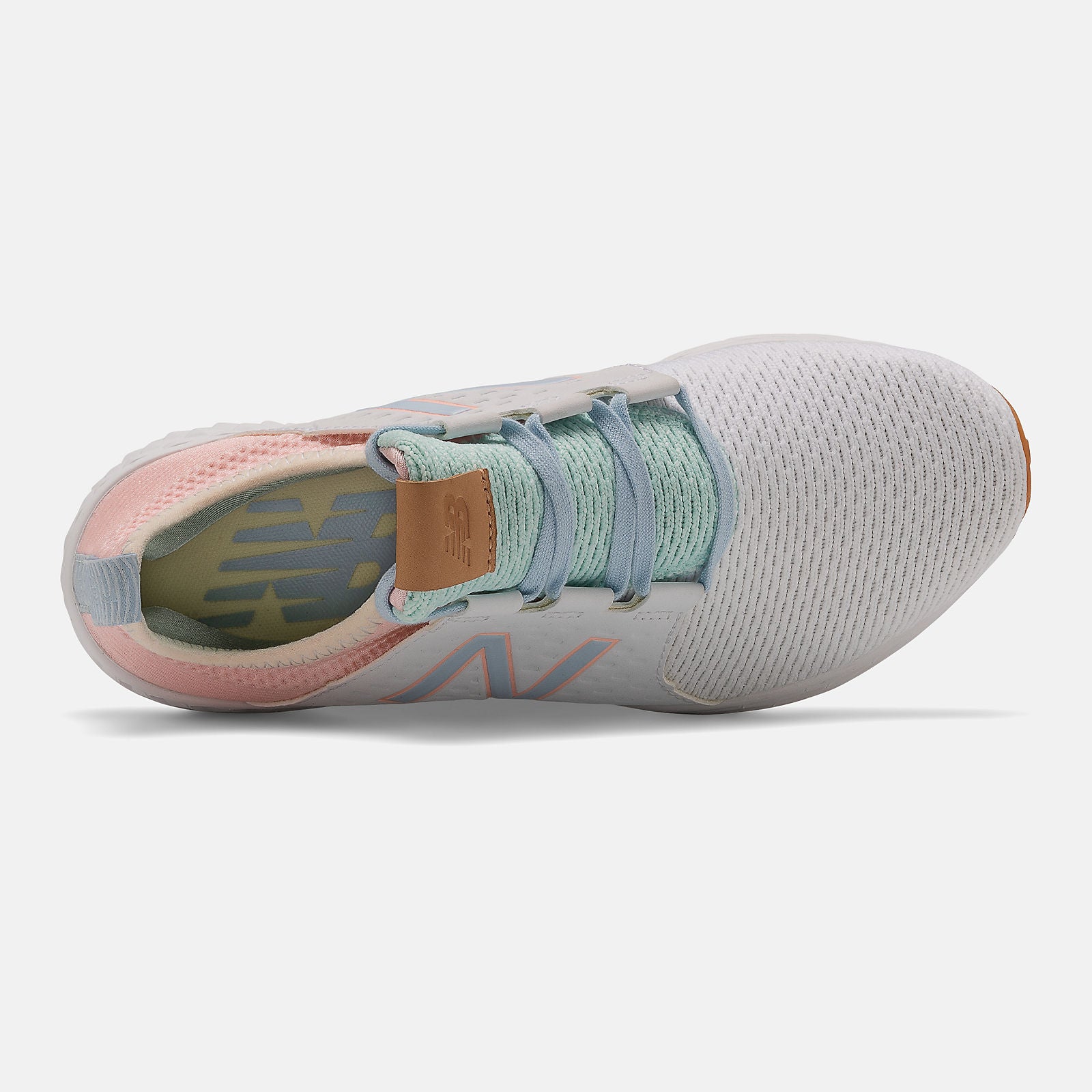 White/Cloud Pink Fresh Foam Cruzv1 Reissue New Balance Shoes